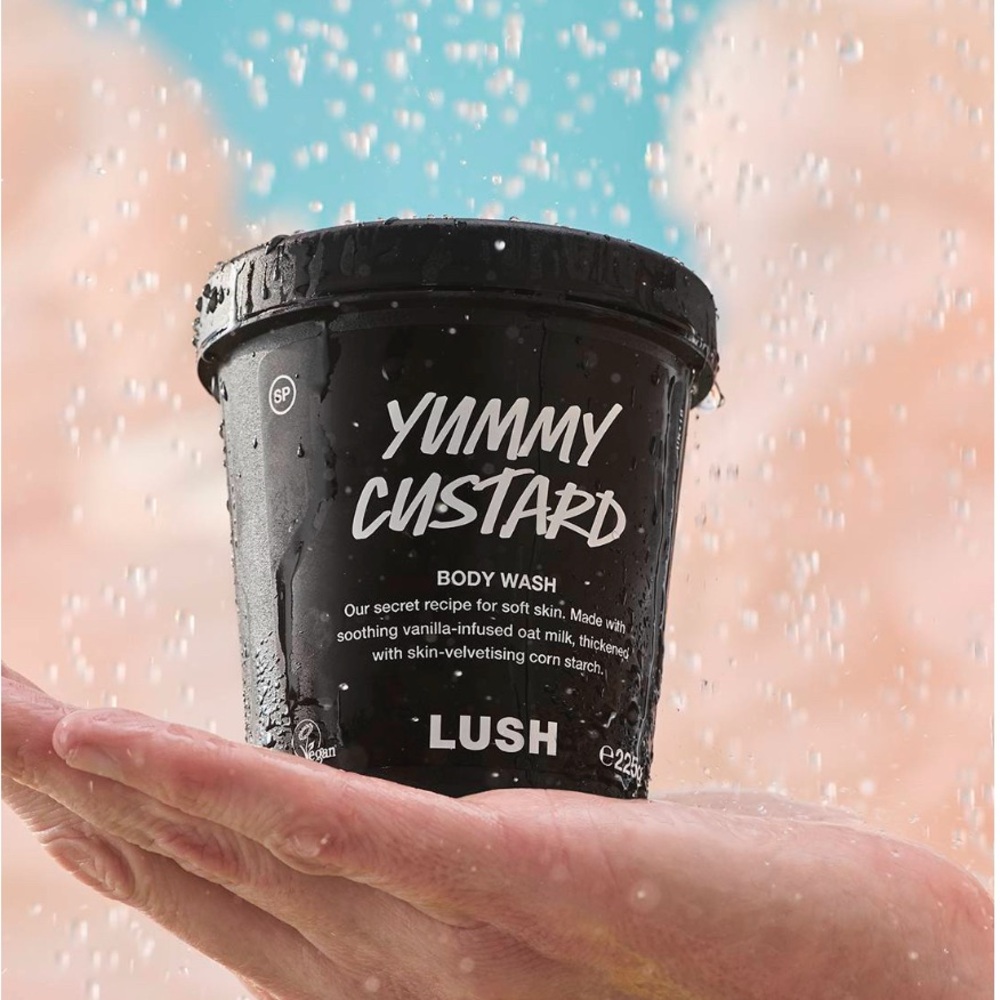 Lush Yummy Custard Body Wash